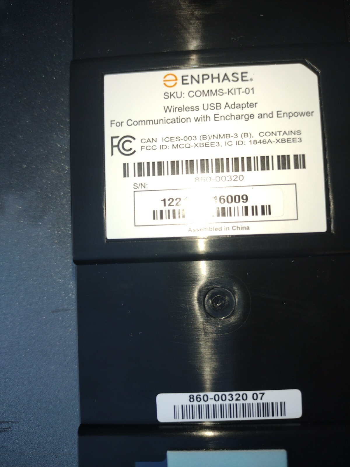 Enphase kit 860-00320-comms-kit-01