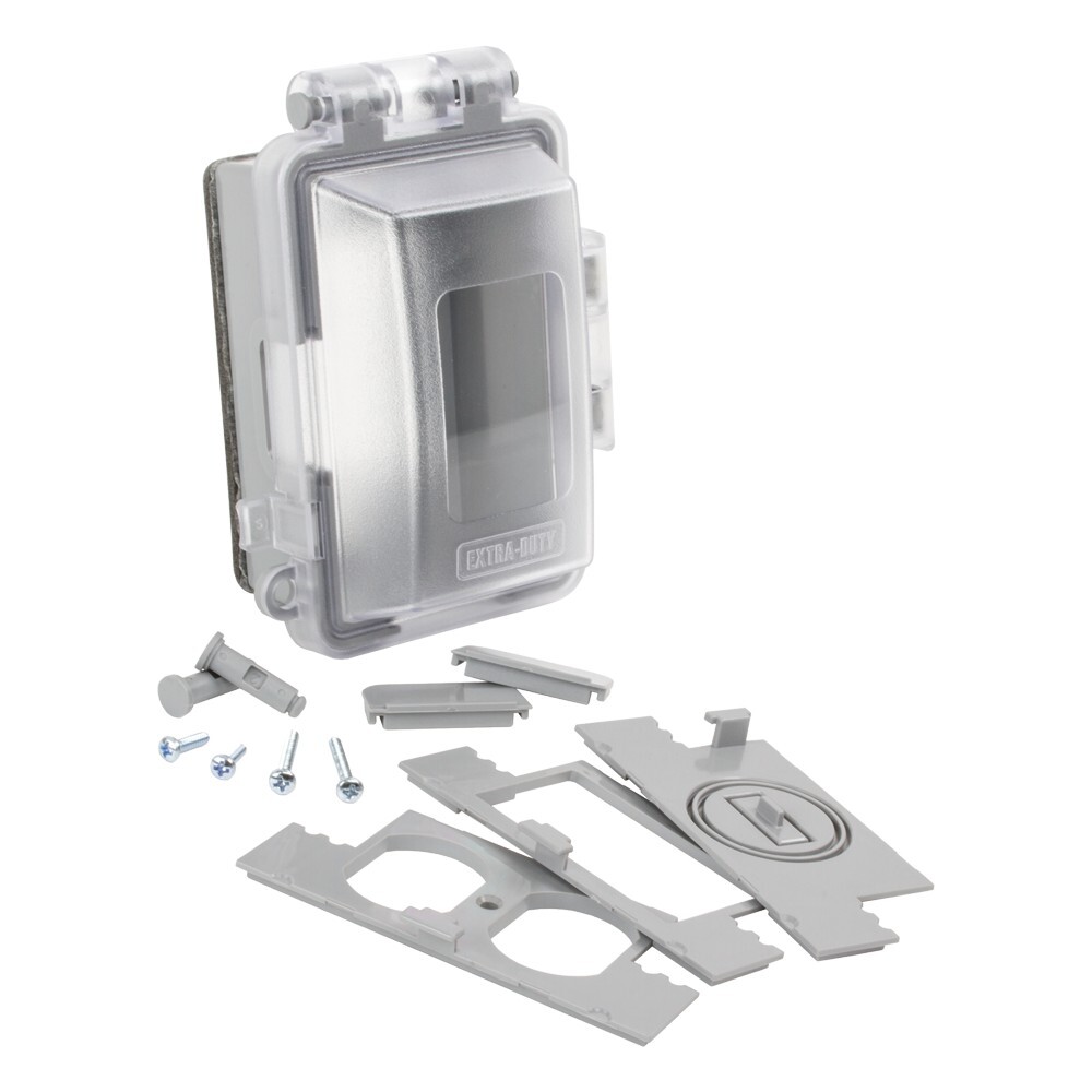 Weatherproof GFCI/Outlet In Use Outdoor Clear Bubble Cover- 1 Gang 5-PACK (NEW)
