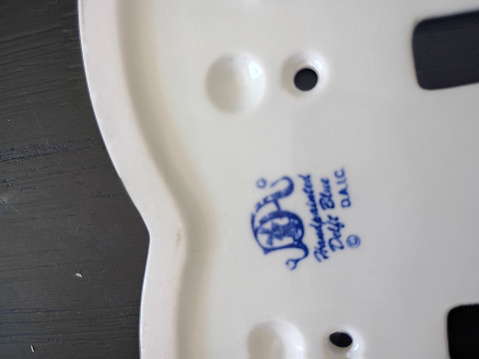 Vintage Delft Blue – Double Light Switch Plate Covers – Set of 2 NOS