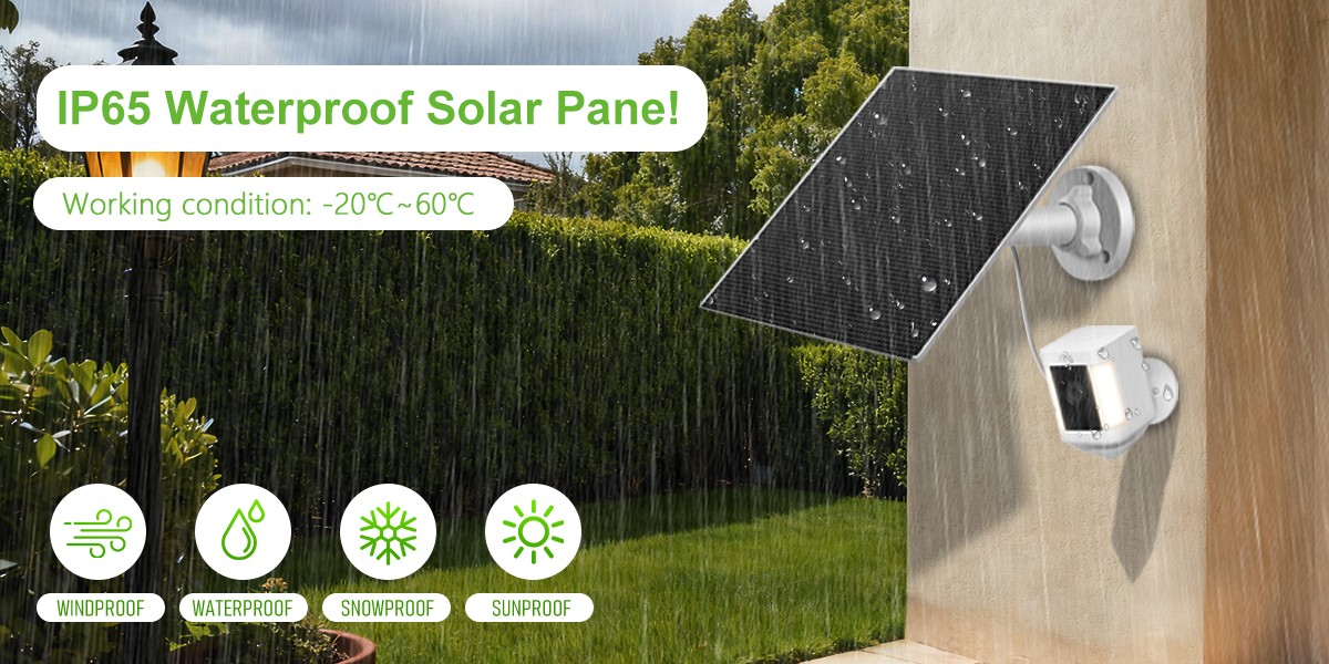 Ring Solar Panel for Ring Spotlight Cam/Stick Up Cam 3 Watt