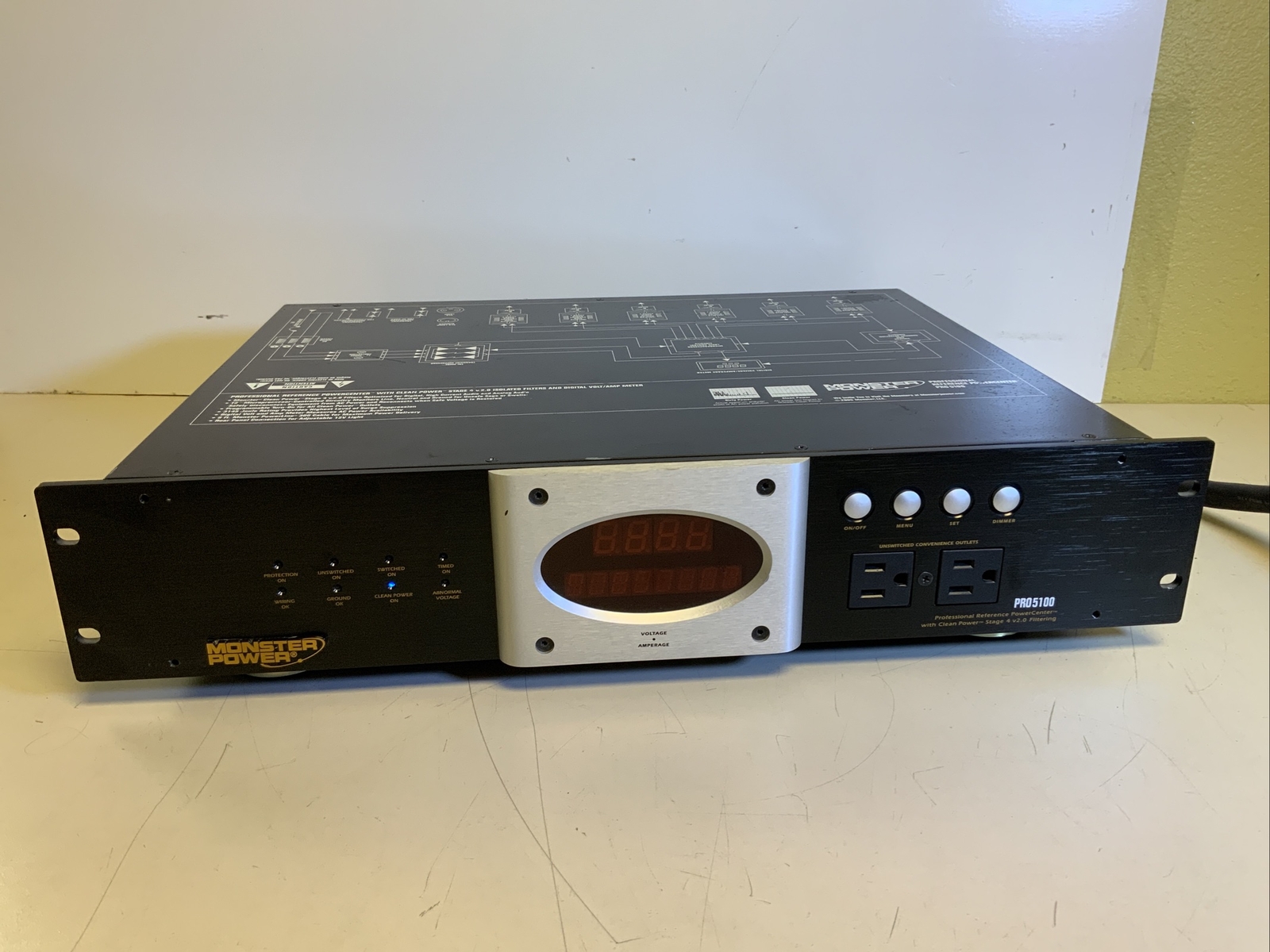 Monster Power Pro5100 Professional Reference PowerCenter