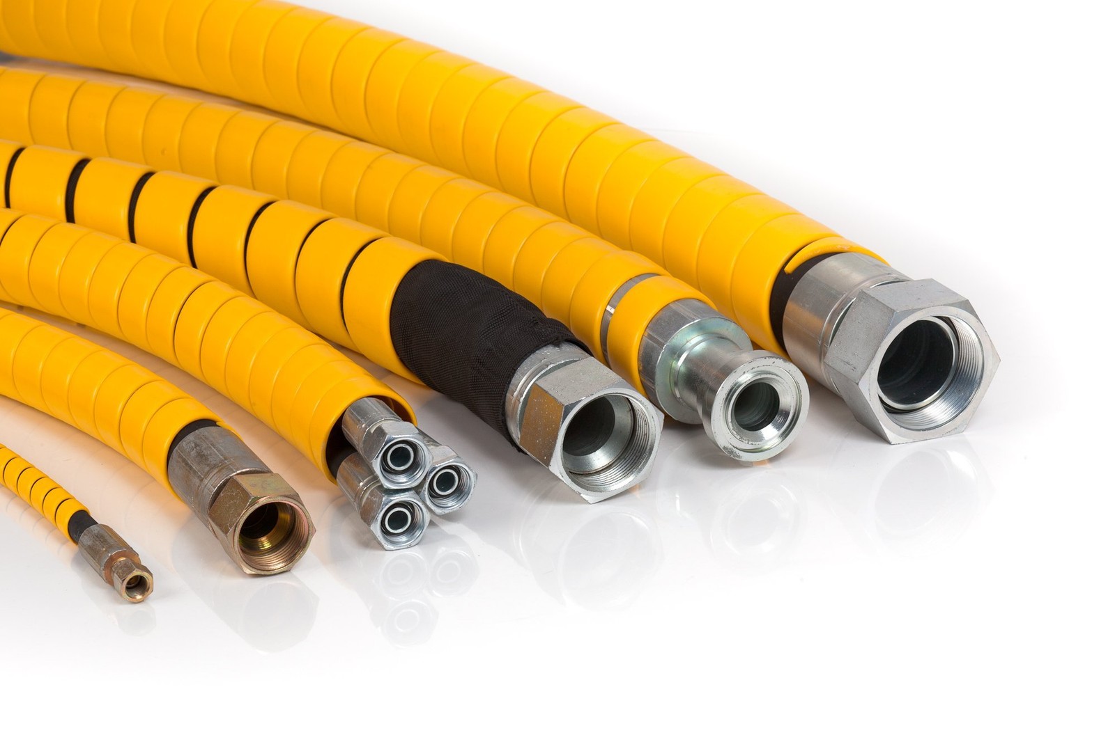 Caplugs SPPC Series – Safeplast Safe-Spiral Pre-Cut Spiral 1.0″ OD, Yellow