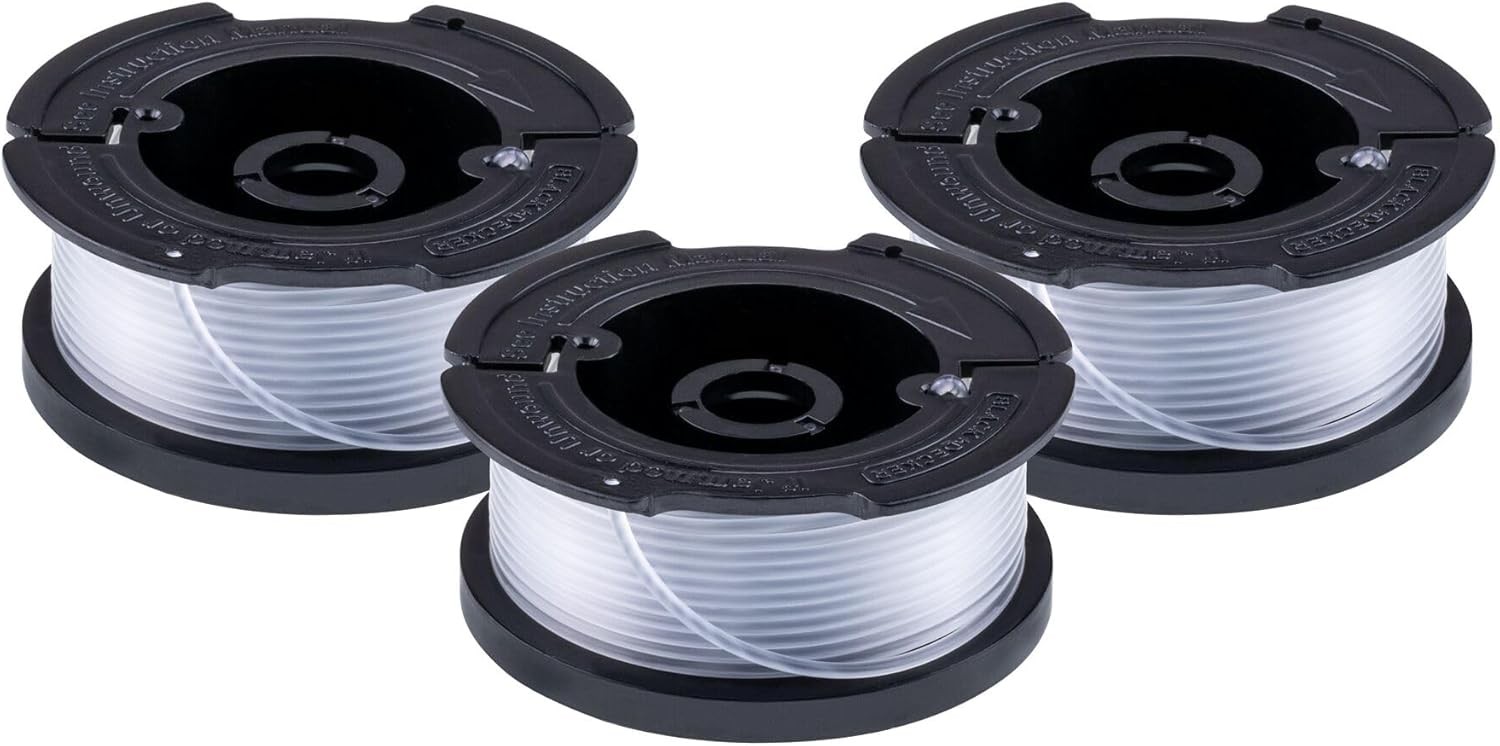 BLACK+DECKER Weed Eater String, Genuine OEM Authentic Trimmer Line, 3-Pack, 30-F