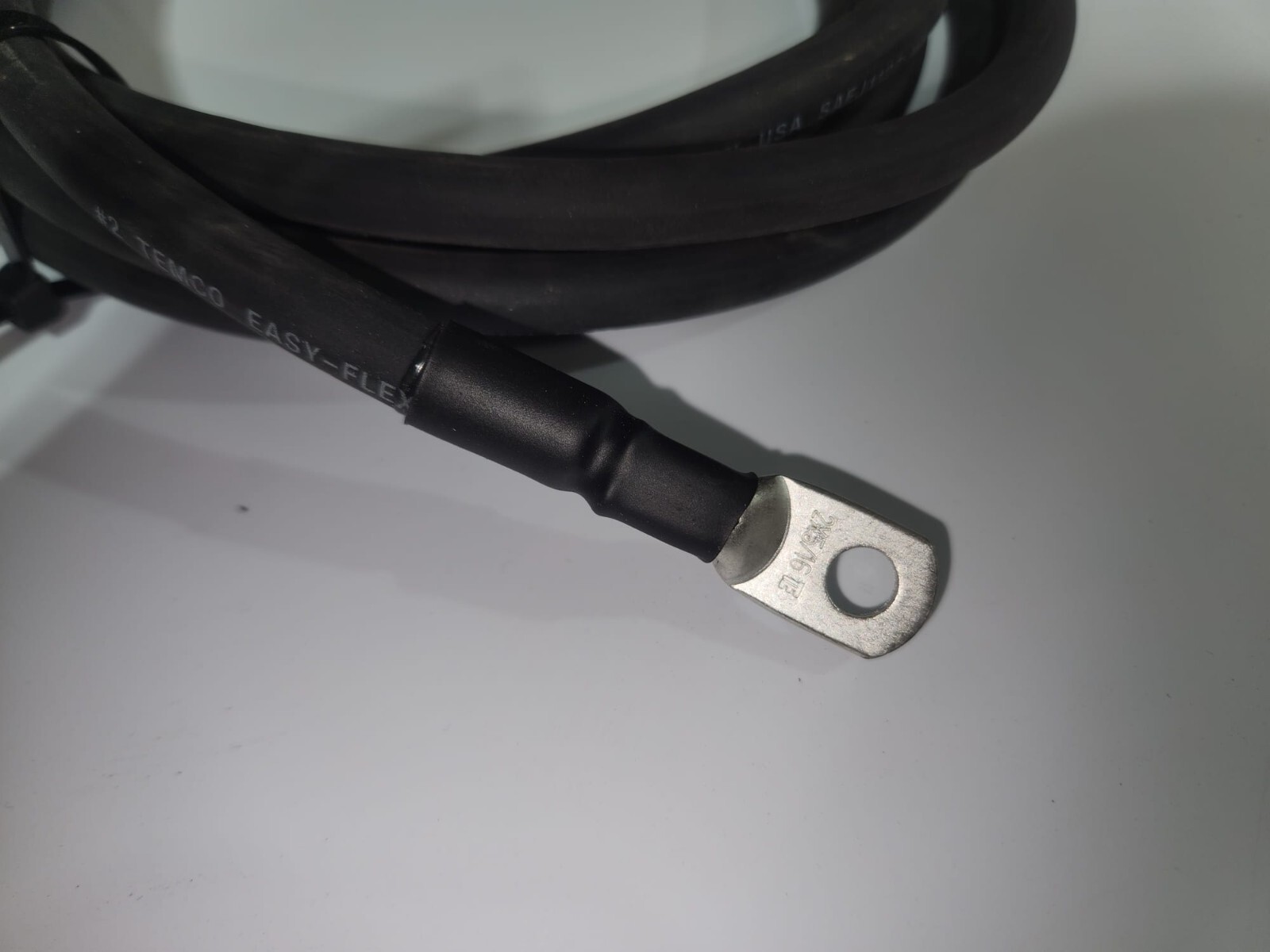 Battery Cables, SIZED TO FIT! 10 8 6 4 2 1 1/0 2/0 4/0 AWG Gauge with Lugs, Wire