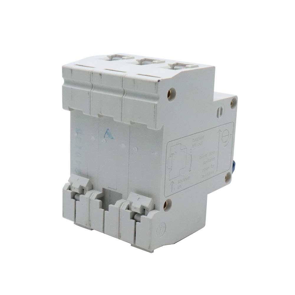 DIN Rail Mounted Circuit Breaker AC 400V 32A 3 Pole DZ47-63 C32