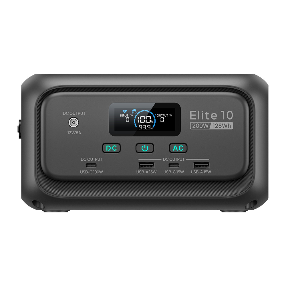BLUETTI Elite 10 128Wh Mini Portable Power Station Generator LiFePO₄ for Camping