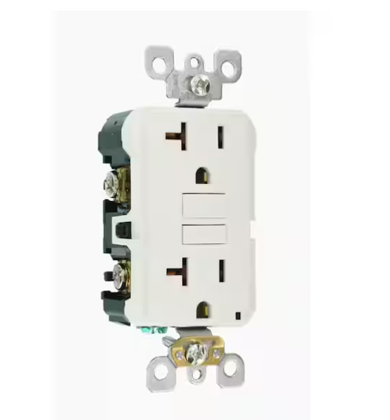 Leviton GFNT23W GFCI Outlet Receptacle, White – 3 Pack