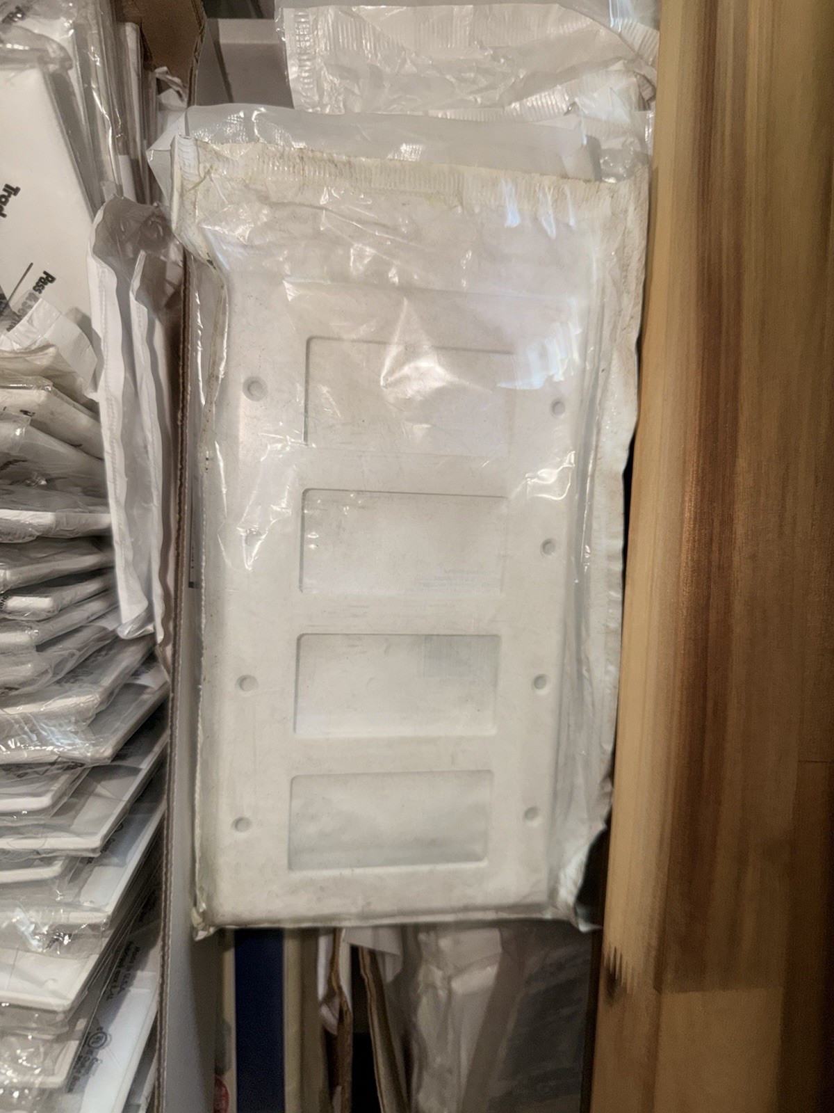 Electrical bundle of switches,outlets, cover plates- various sizes