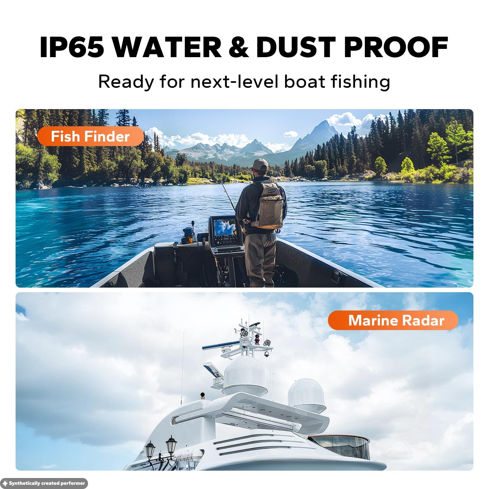 LiTime 16V 70Ah Professional Fish Finder Lithium Battery LiFePO4 with Bluetooth
