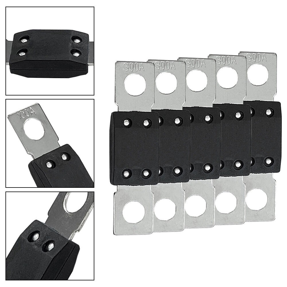 5PCS For MEGA fuse 60A 80A 100A 125A 200A 250A 300A 70V for 48V systems car fuse
