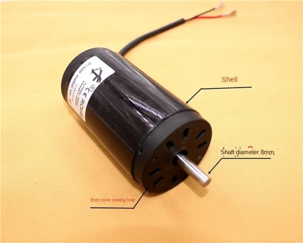 220V 550W High-power Permanent Magnet DC Generator Wind and Water Power Motor