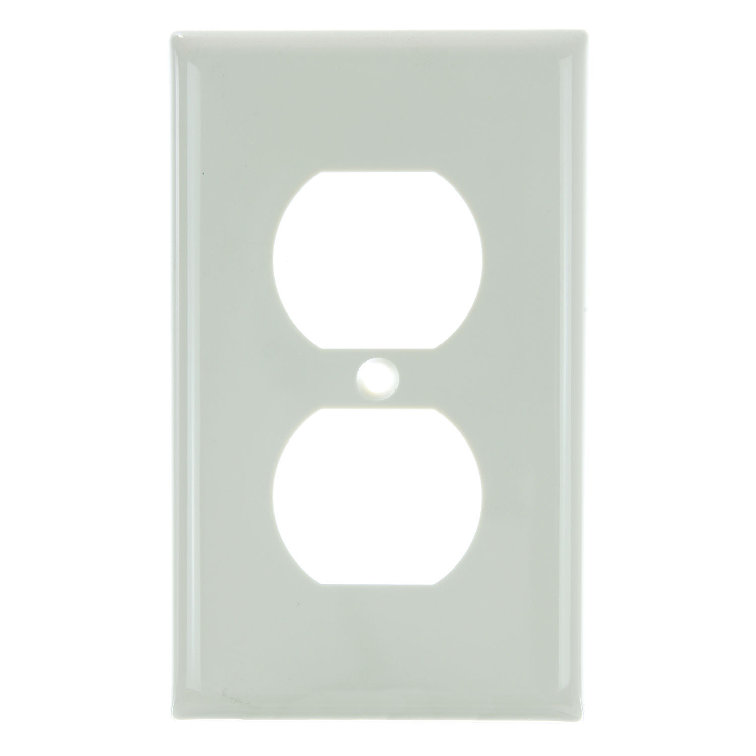 SWITCH, DUPLEX WHITE COVER PLATE 1 GANG RECEPTACLE FREE SHIPPING US SELLER!!!