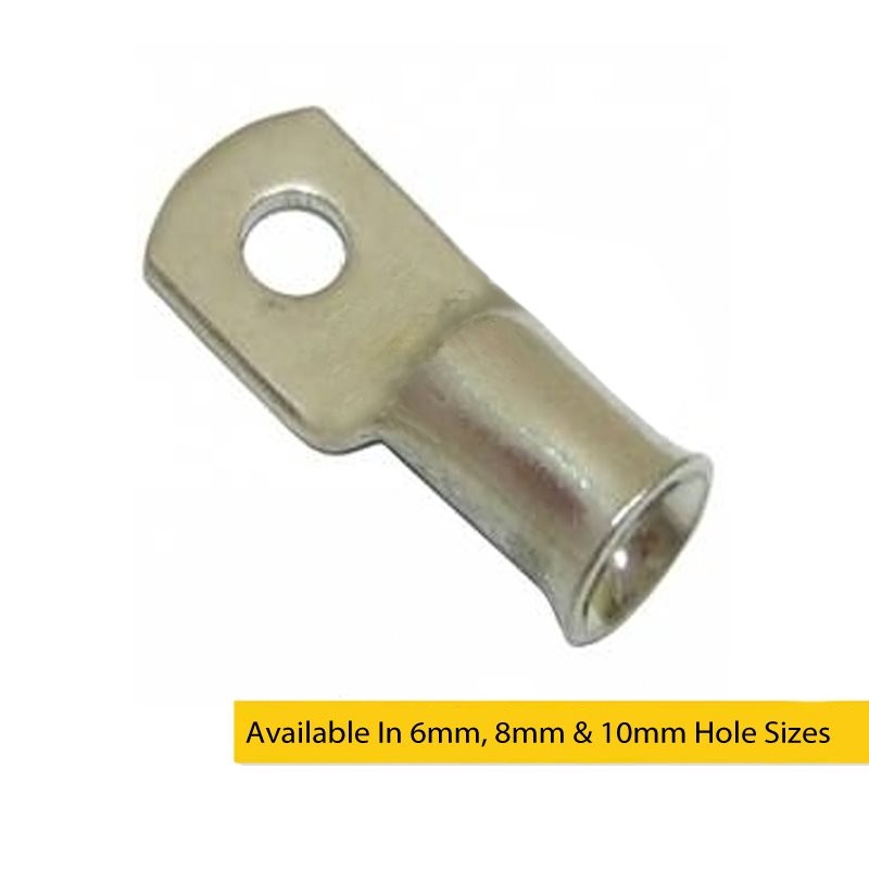 10mm Electro-Tin Plated Copper Tube Lug Ring Terminal – Batteries, Earth Points