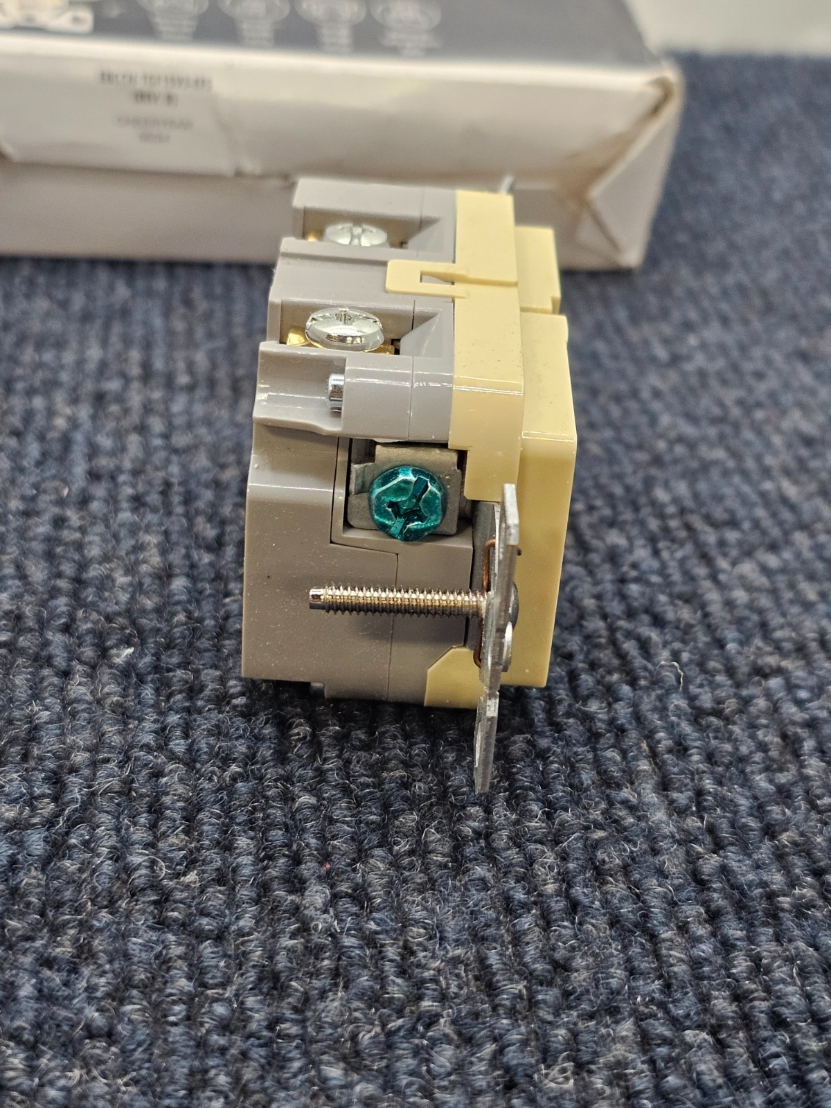 (QTY 3) Eaton TRGF15V-3-L: 15A Tamper Resistant Duplex Receptacle – Ivory