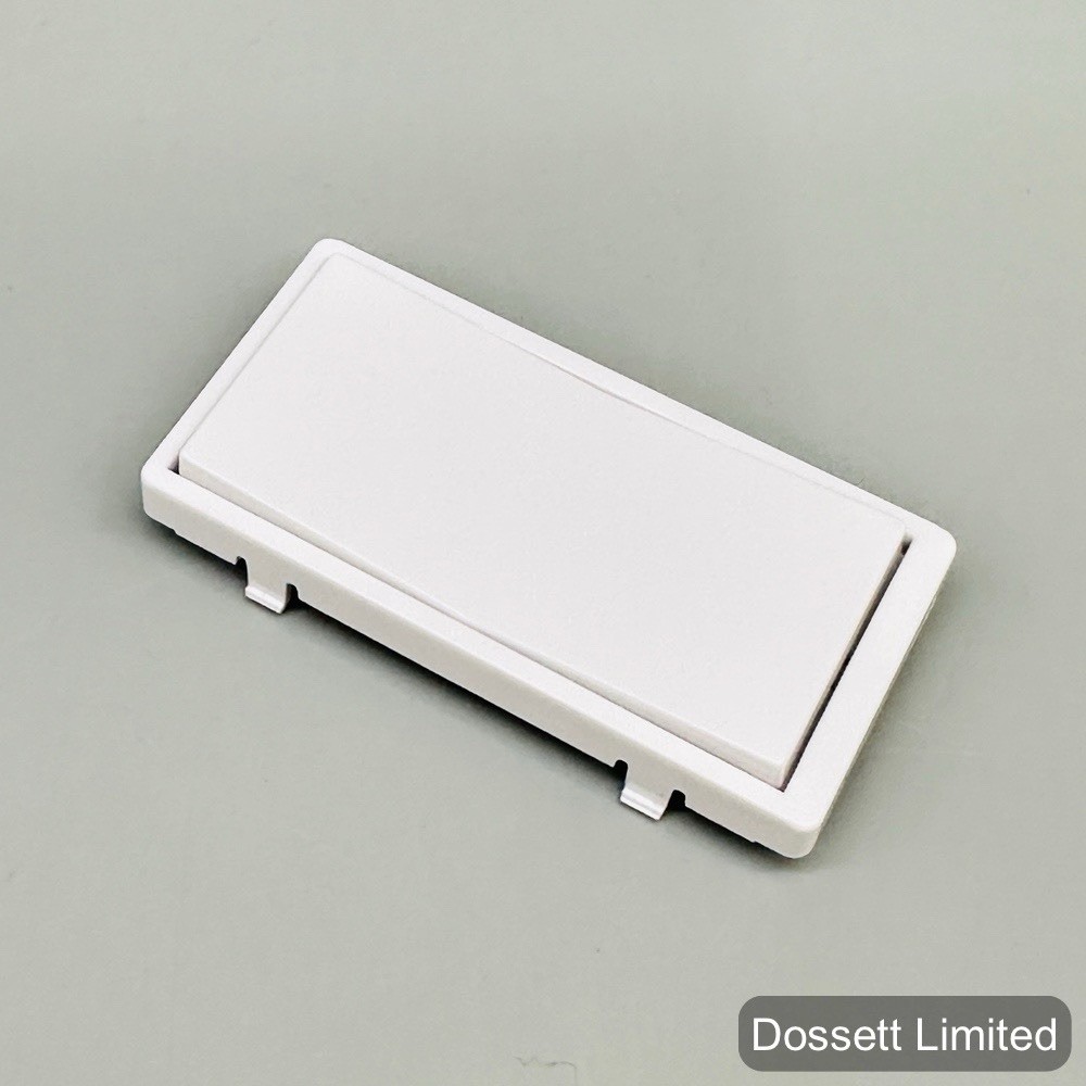 White Paddle For Jasco, GE, Enbrighten, Ultrapro Switch, Dimmer, Fan, No Air Gap