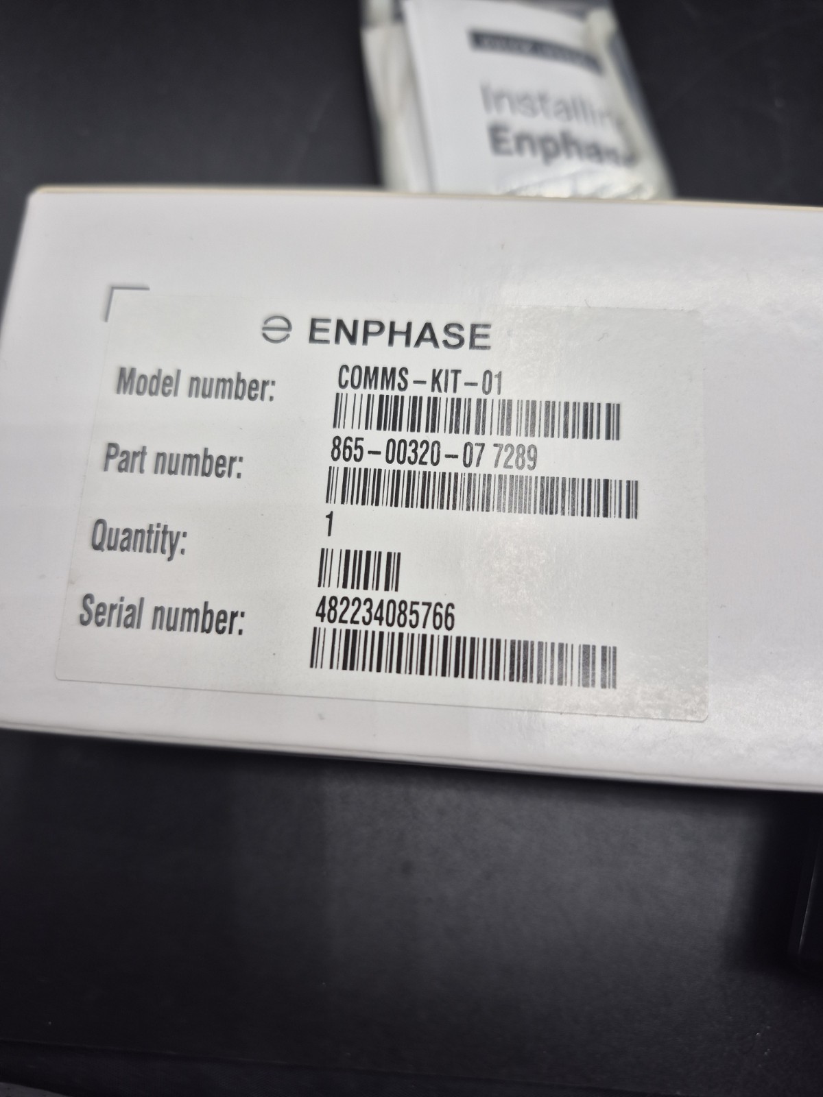 NEW Enphase COMMS-KIT-01 Communication Kit 865-00320 New Free Shipping