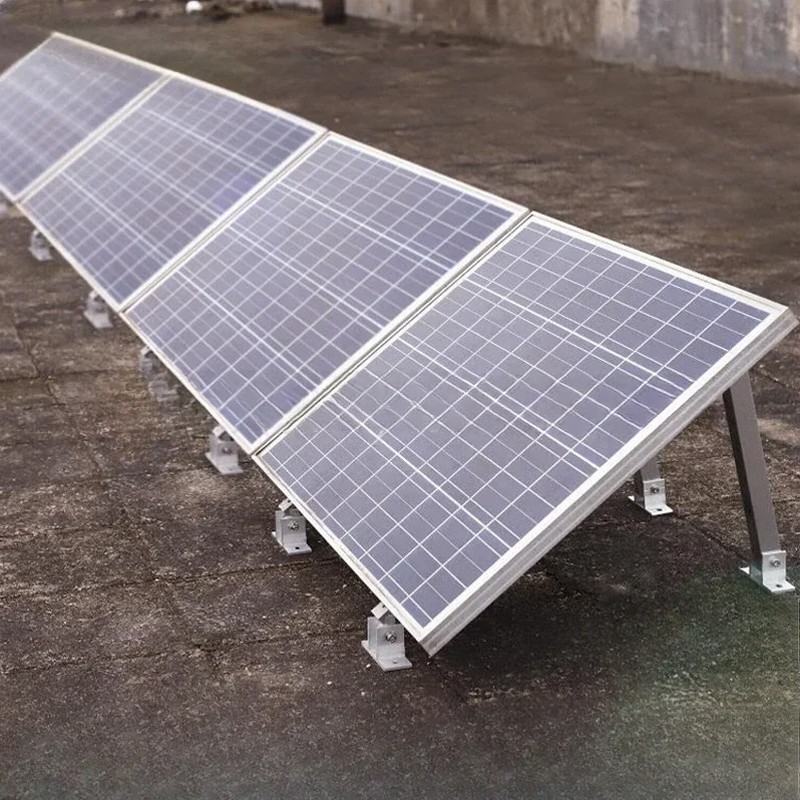Adjustable Solar Panel Tilt Mounting Kit Universal Roof Aluminum alloy Brackets