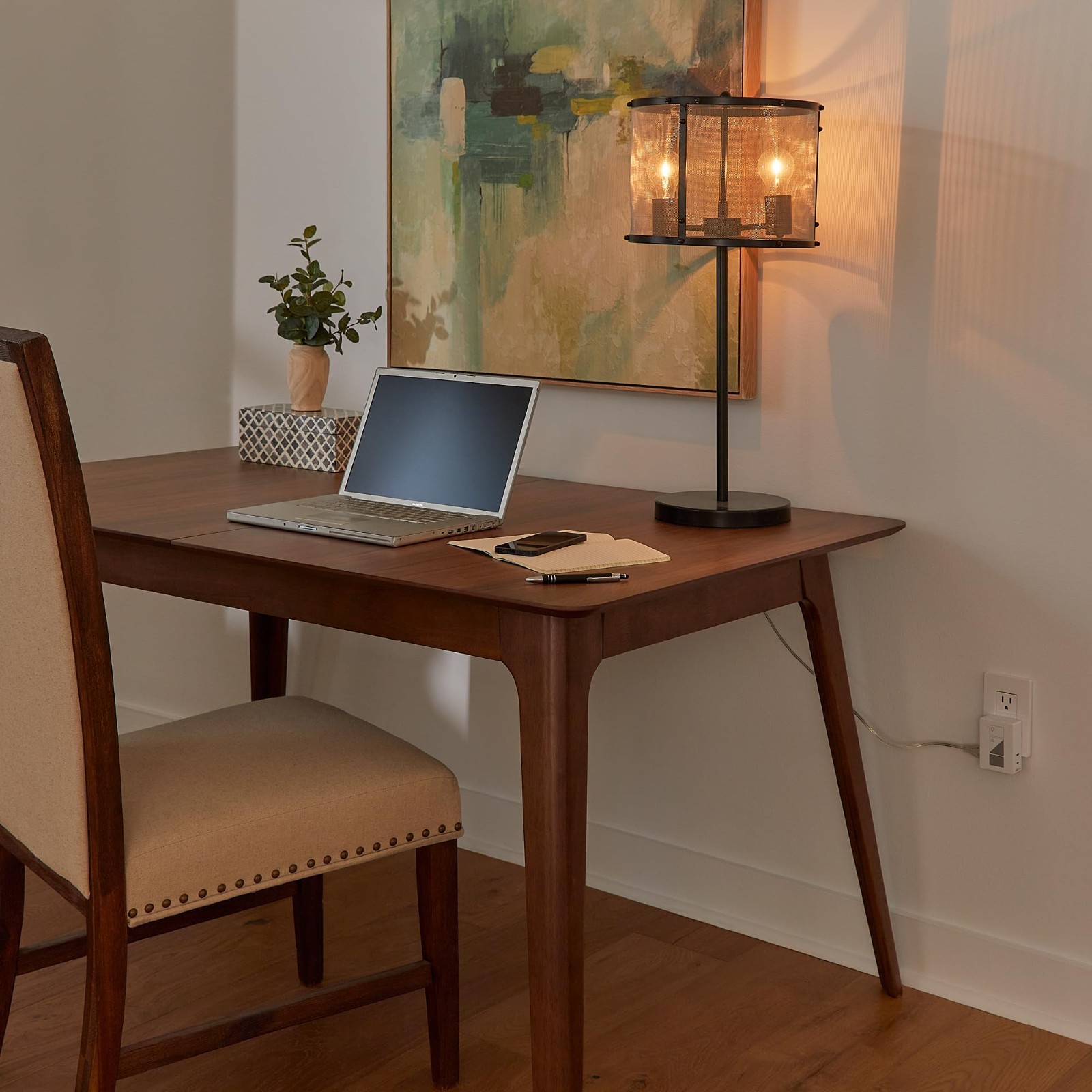 Smart Lamp Dimmer Kit with Wireless Remote – Plug-in Floor/Table Lamp Control