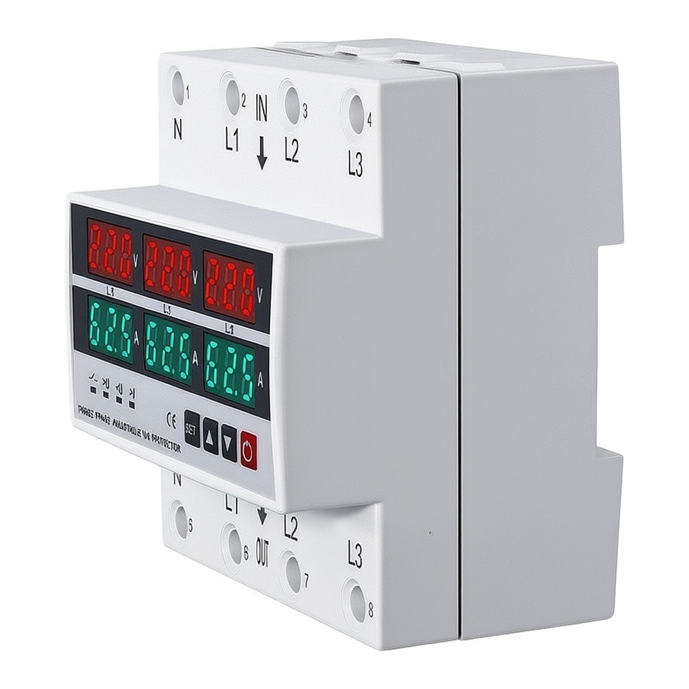 100A Voltage Monitoring Protector for Overvoltage Undervoltage Protection