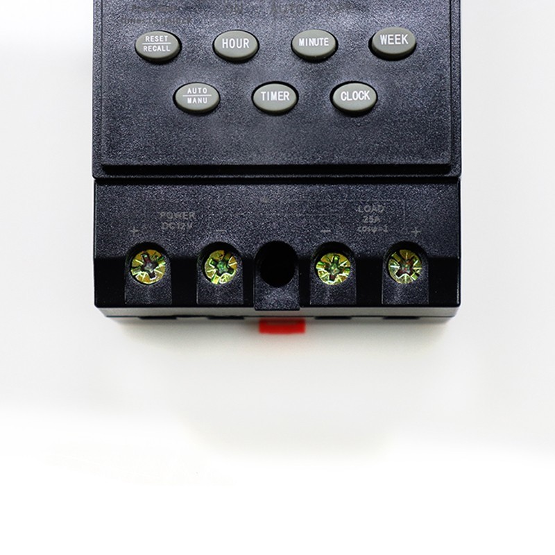 12V Timer Switch Timer Controller LCD display,25A amps program timer switch