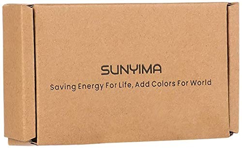SUNYIMA 5V 60mA Epoxy Polycrystalline Solar Panel Cells for Battery Charger…