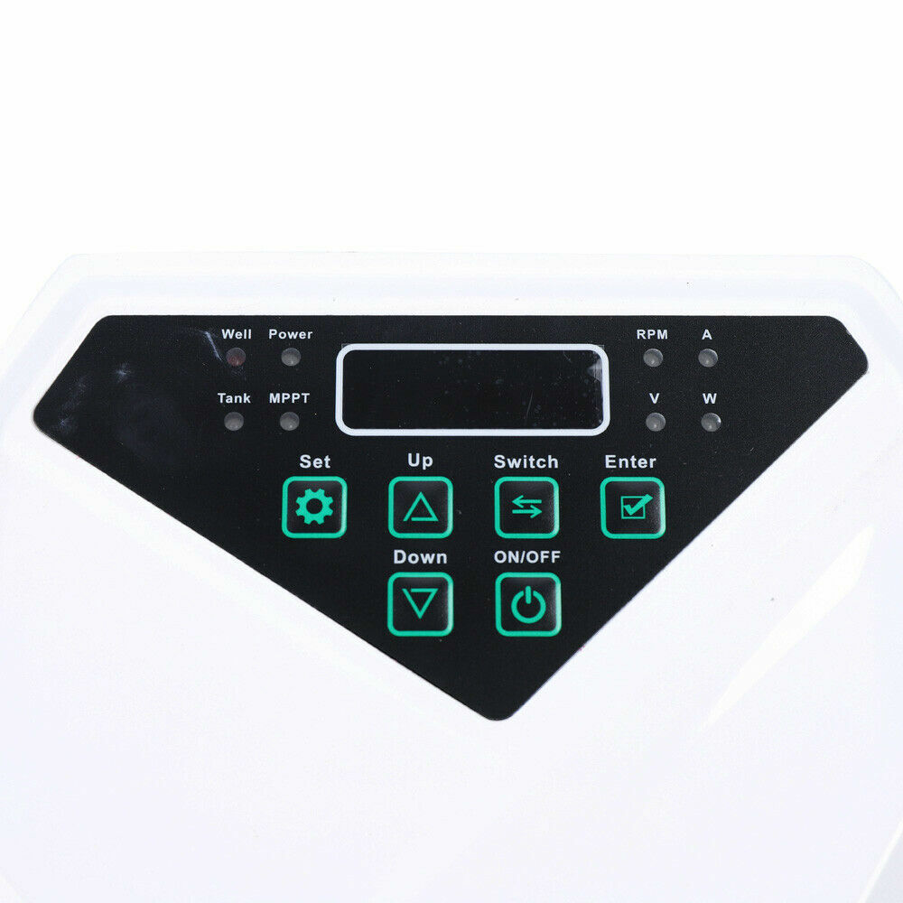 3″ Solar Water Pump 48V 500W Submersible Bore Deep Well Controller Kit MPPT