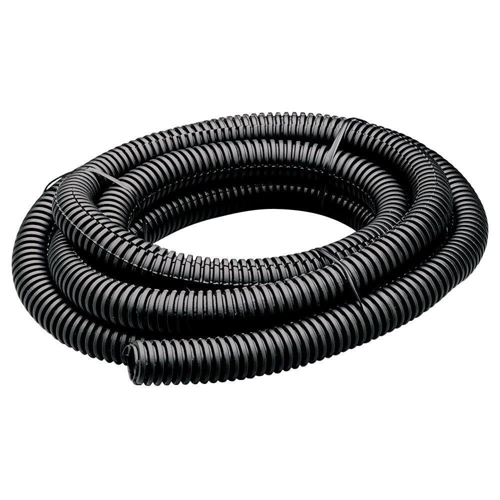 Flexible Polyethylene Wire Loom, 2 Inch 7 Feet (Split Loom), Black