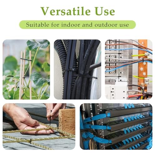 Push Mount Wire Ties, Snap in Zip Tie Automotive Clips Nylon Wire 45 Pcs Black