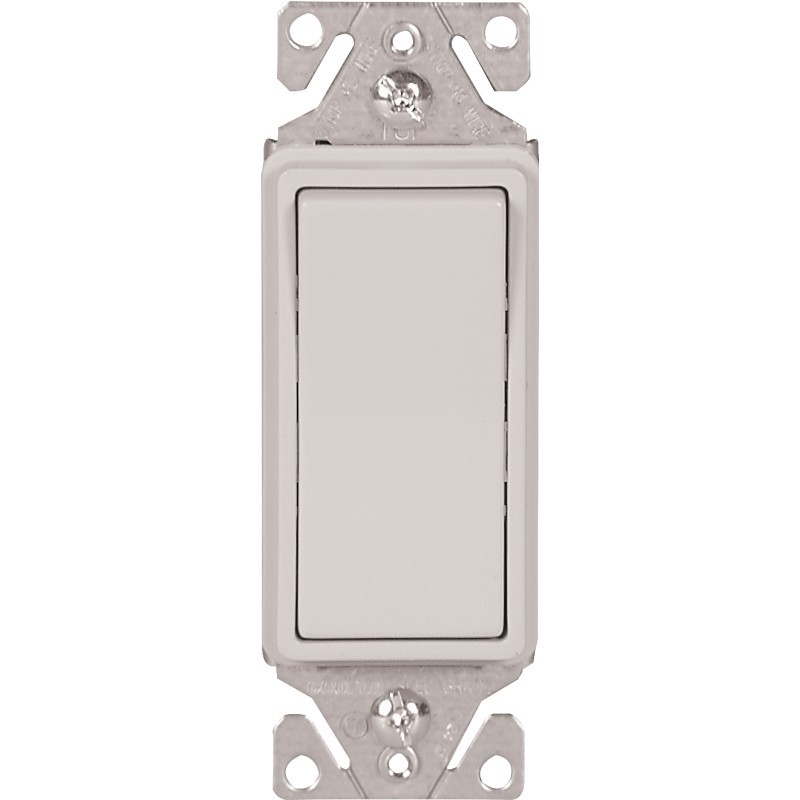 Eaton Wiring Devices 7500 Series 7513W-BOX Rocker Switch, 15 A, 120/277 V, 3-Way