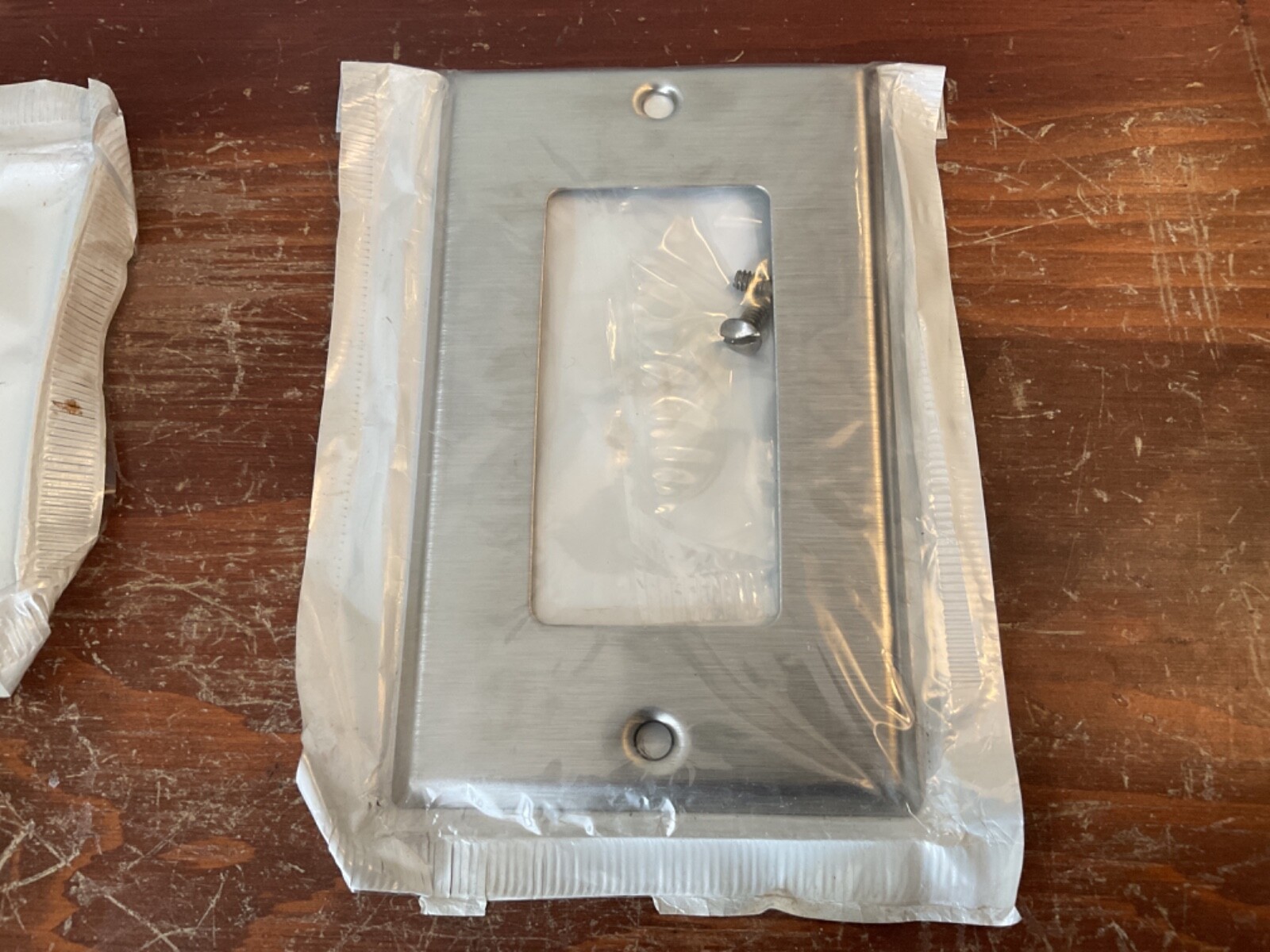 2 Leviton Non-Magnetic Stainless Steel Decora Wallplate Cover GFCI GFI 84401-40