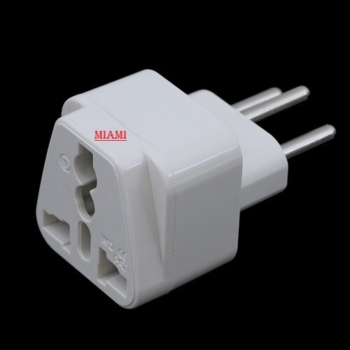 21-PACK US to SWITZERLAND Travel Adapter Plug Universal EUROPE Type E U.S.SELLER