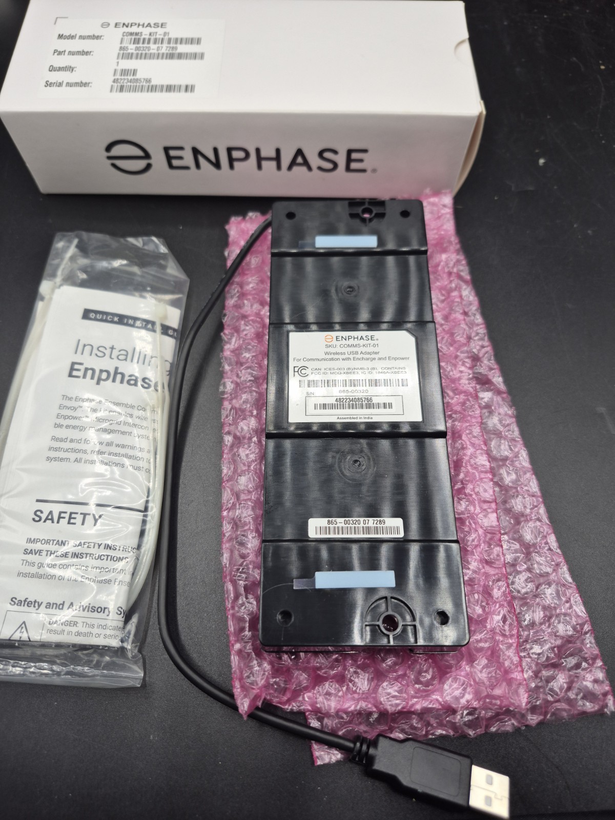 NEW Enphase COMMS-KIT-01 Communication Kit 865-00320 New Free Shipping