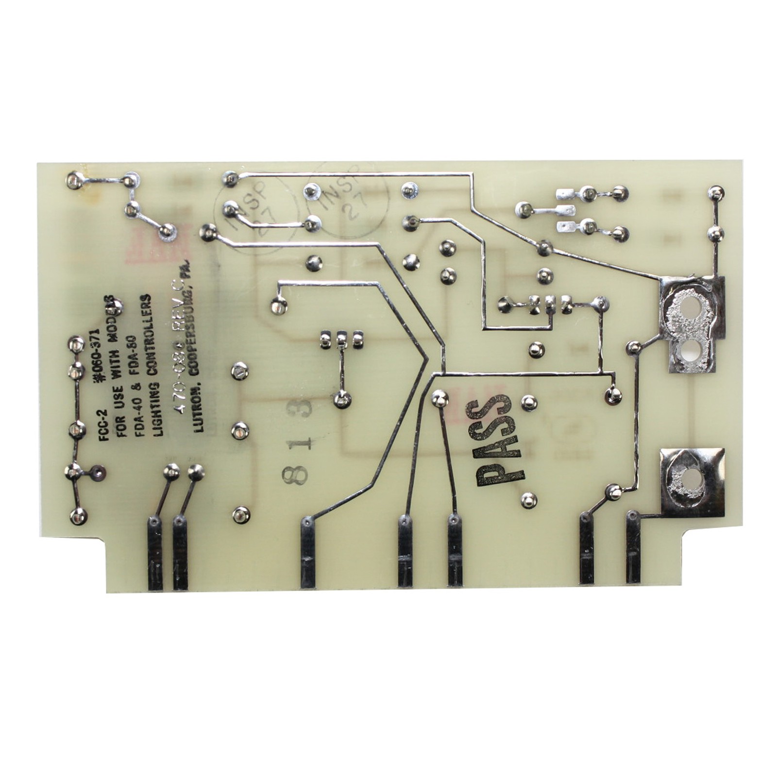 LUTRON FCC-2 FLUORESCENT LIGHTING CONTROL CONTROLLER CARD BOARD MODULE