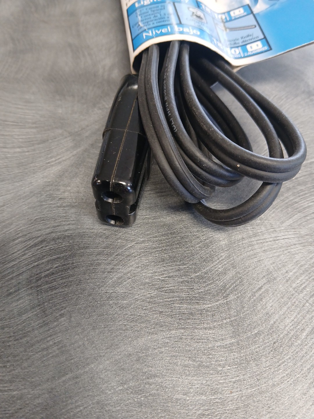 Woods 6 Ft. Mini Plug Appliance Cord 0294 Black 18/2 – 10A / 125V / 1250W *NEW*