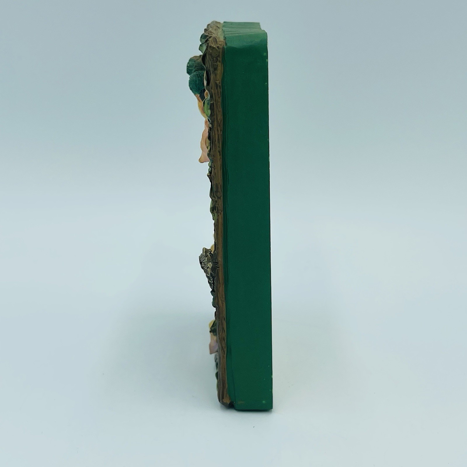 Switch Cover Hummingbird & Floral Light Green Resin 3D Single Toggle