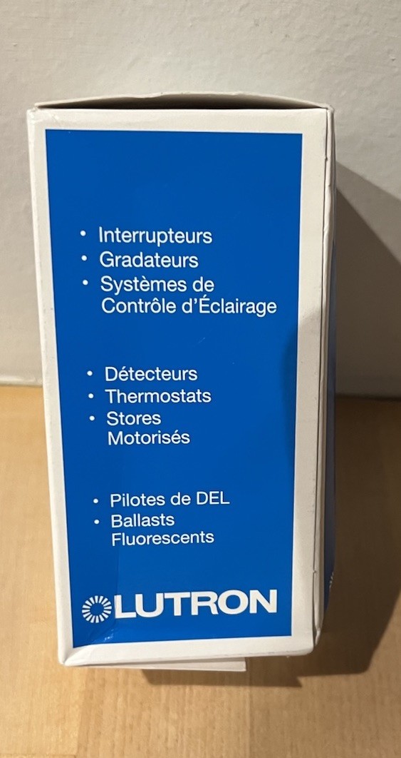 NIB Lutron PJ2-3BRL-TSW-S01 Pico Wireless Remote Control