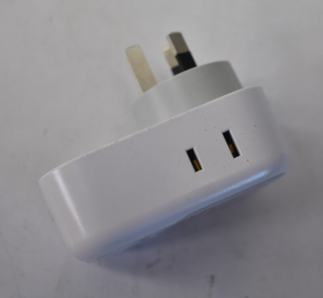 Tessan Power Adapter Australia/New Zealand USB C Travel Gray/White Plug In