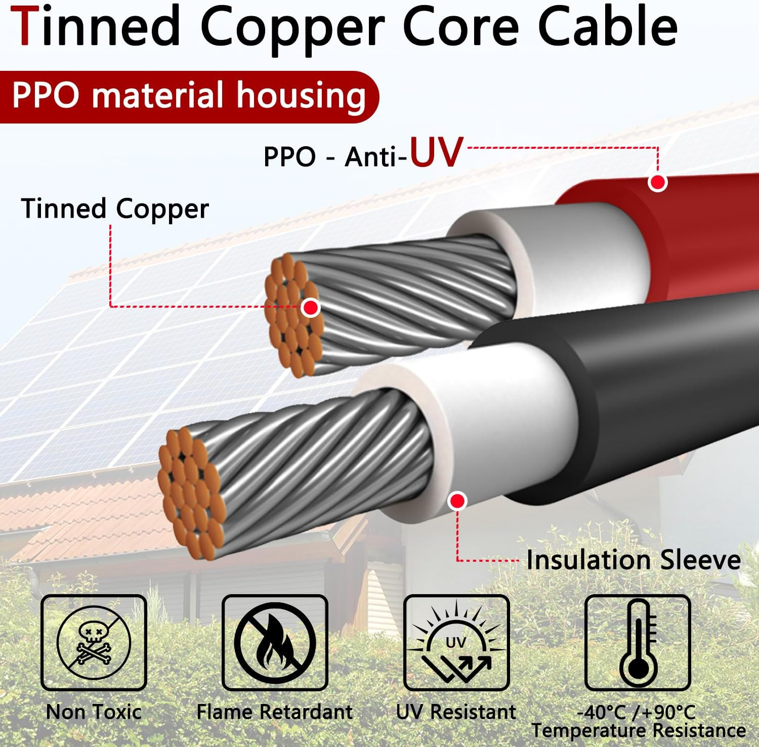 Solar Parallel Connectors for 2-3-4 Solar Panels | Tool-Free MC4 Solar Cable Spl