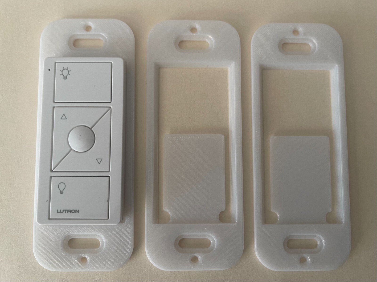 100 Pack – Bulk Wallplate Brackets for Lutron Pico Remote – Lifetime Warranty!!