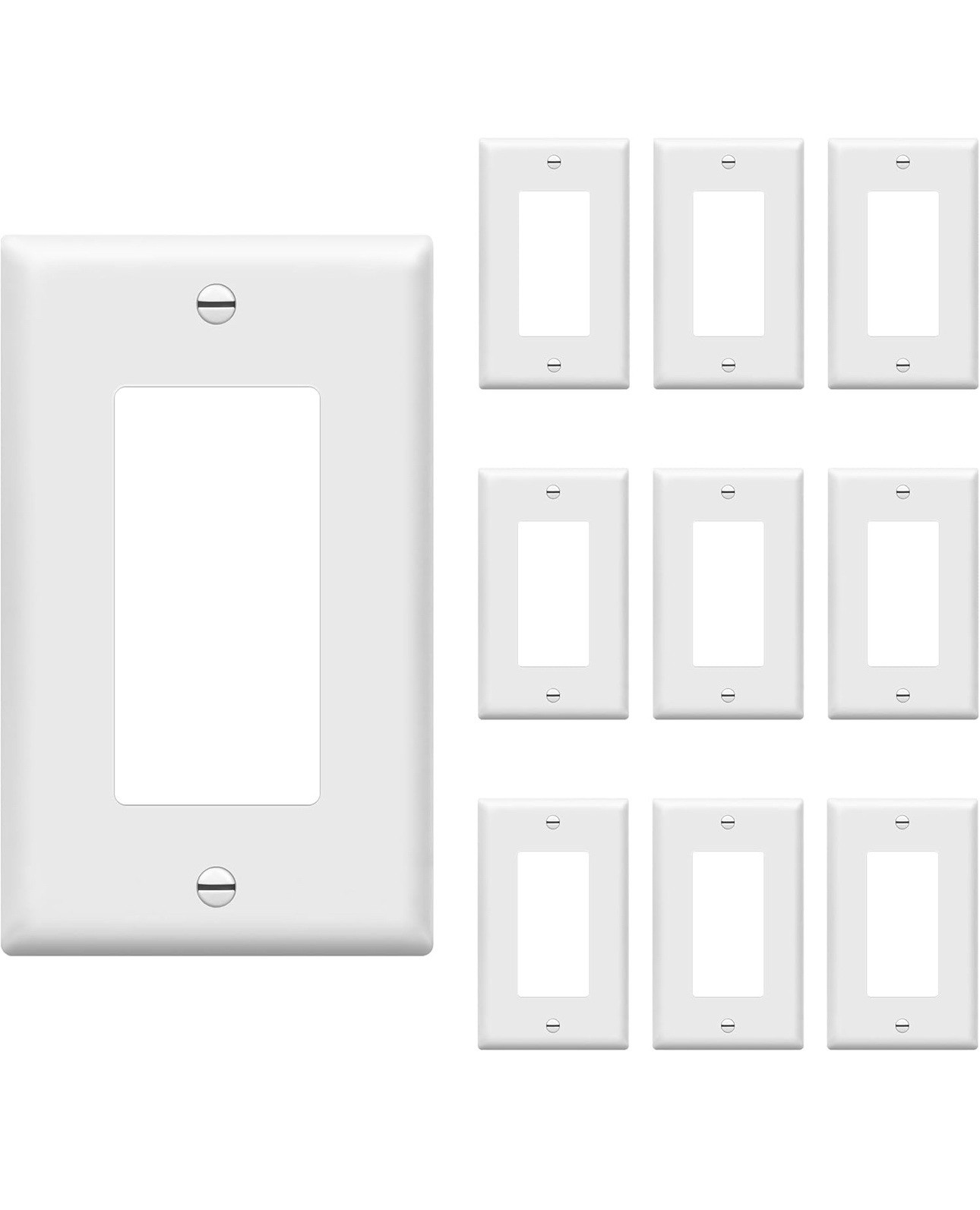 Decorator Wall Plates, Paddle Light Switch Covers, Wall Plates for Rocker Lig…