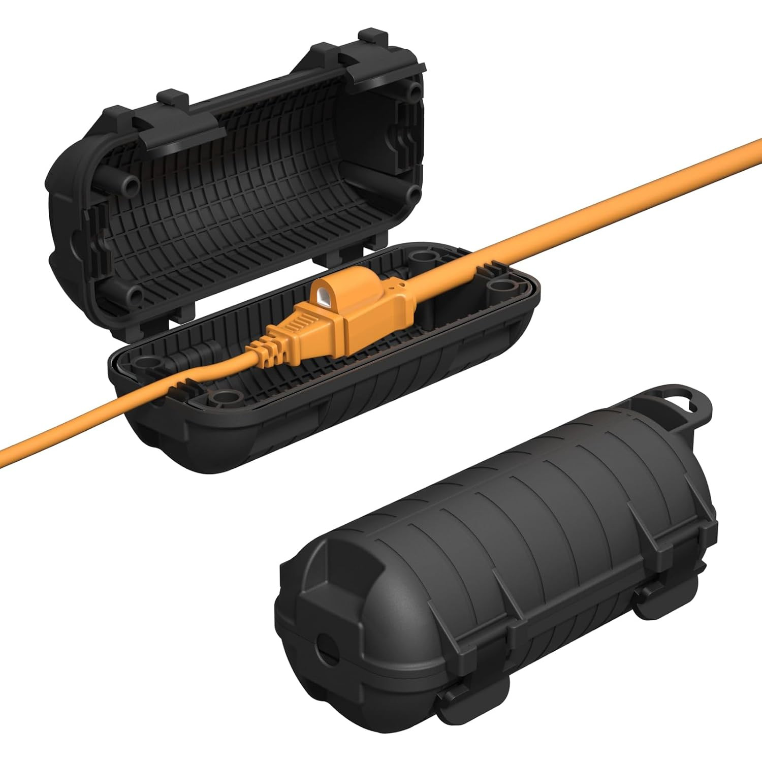 2 Pack Extension Cord Cover Outdoor, Cord Connector Protector IP54 Water-Resista