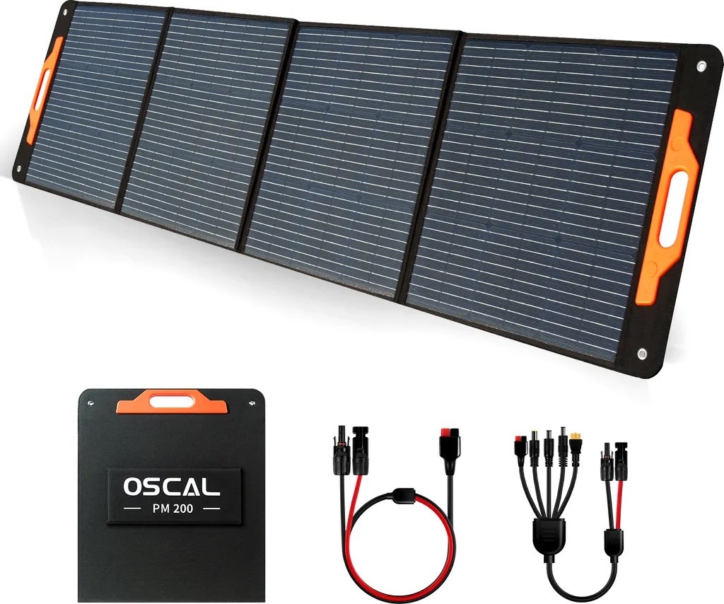 Blackview OSCAL PowerMax 3600W Portable Power Station 3600Wh 3x 200W Solar Panel