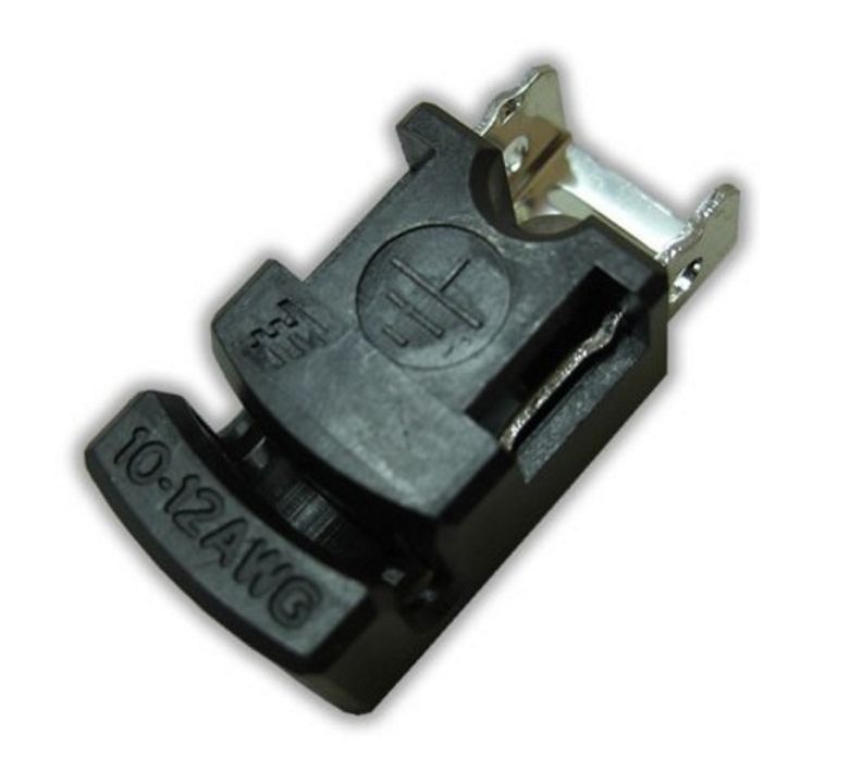 (1) QTY TYCO SOLKLIP SOLAR GROUNDING CLIP 1954381-1 #10-32 SCREW -FREE SHIPPING!