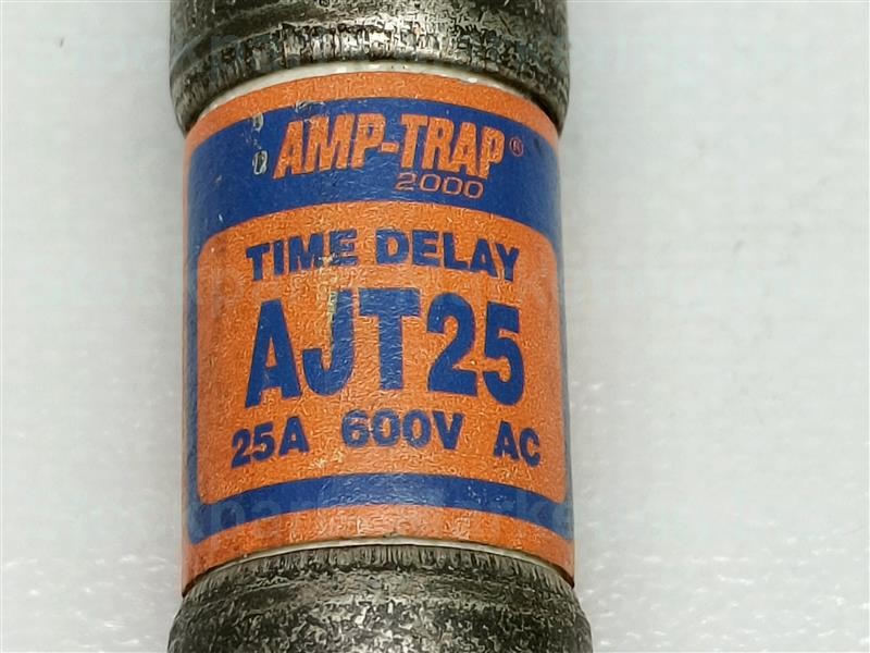 Lot 3pcs AMP-TRAP AJT25 Fuse 600VAC 25A 30 Days Warranty Expedited Shipping