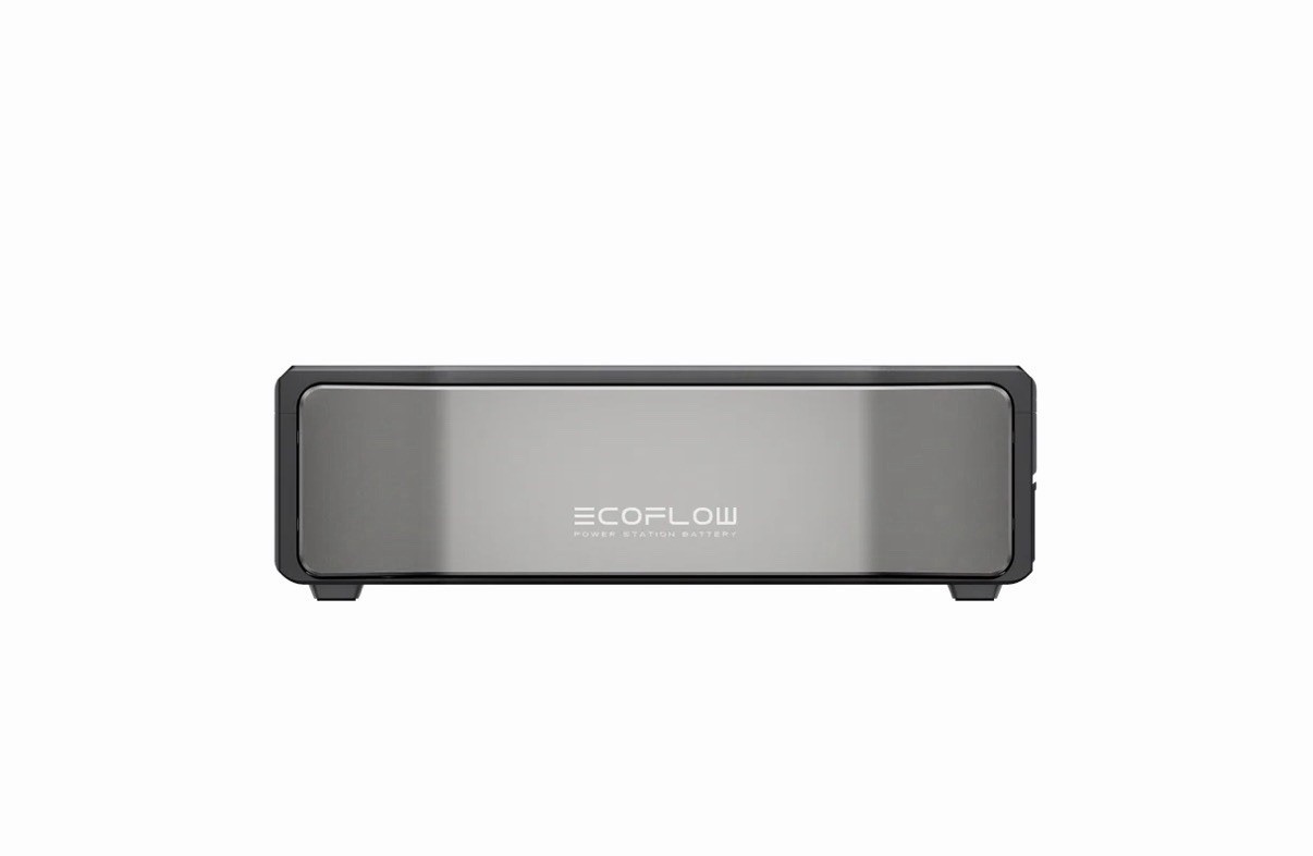 EcoFlow Portable Power Station Battery Module Charger Gray Black