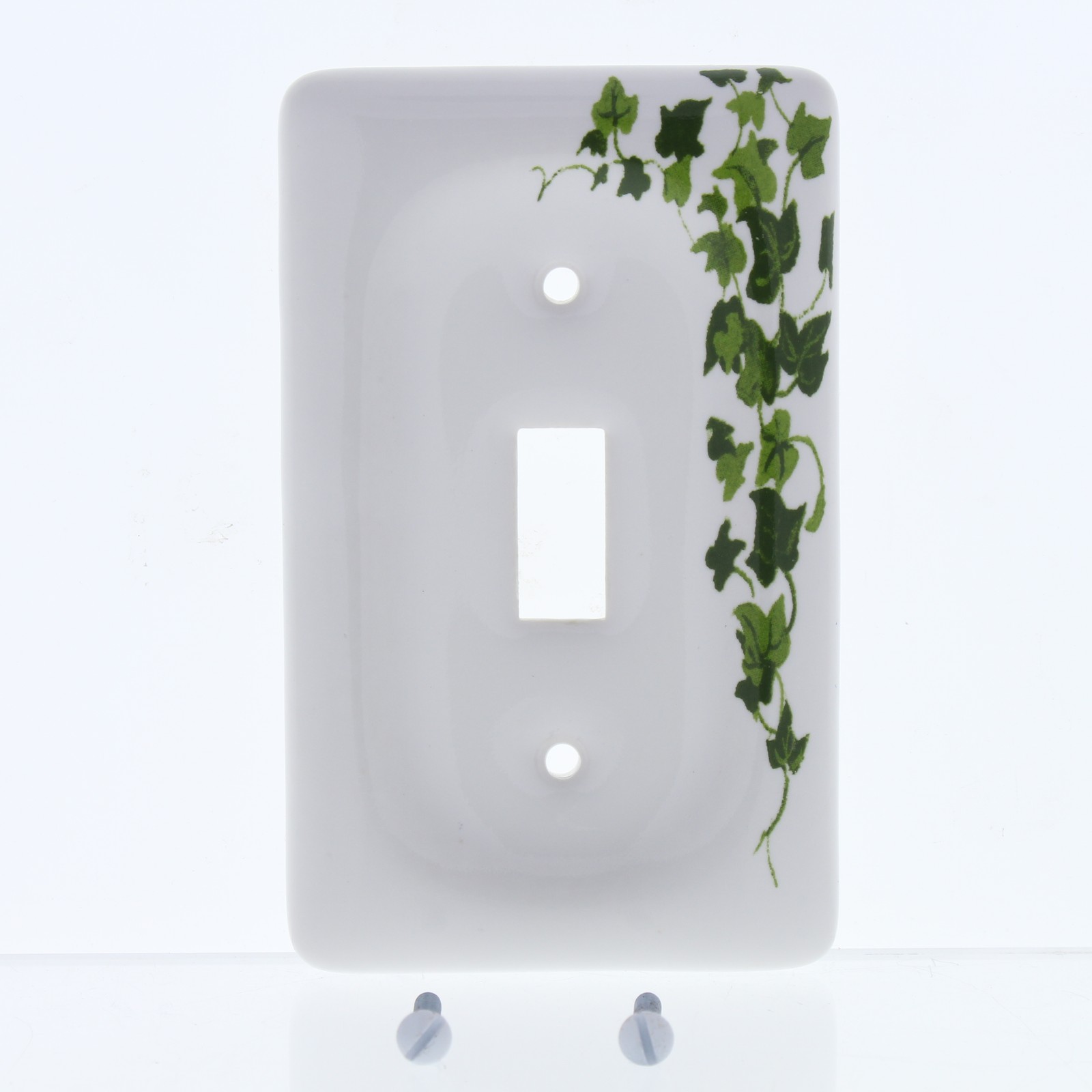 Leviton 89501-GRN Green Vine 1-Gang Toggle Ceramic Standard Wallplate Cover 5pcs