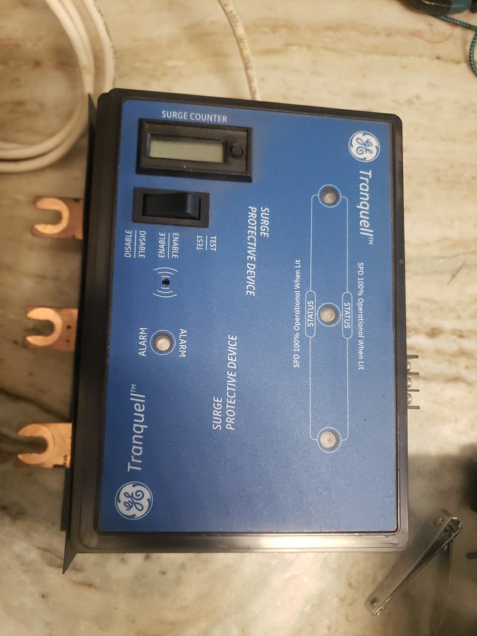 GENERAL ELECTRIC TRANQUELL SURGE PROTECTION DEVICE TPME120Y10AS New Open Box