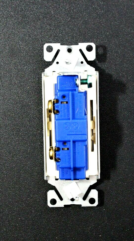 Cooper Decorator Rocker Light Switch Single Pole 15A Almond 7501A *New*