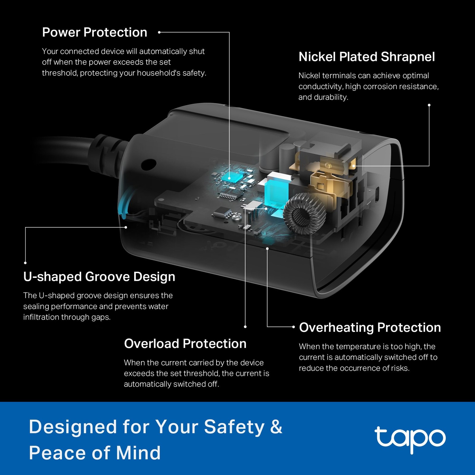 Tapo Outdoor Smart Dimmer Plug For Outdoor Lights Matter App Control Ip65