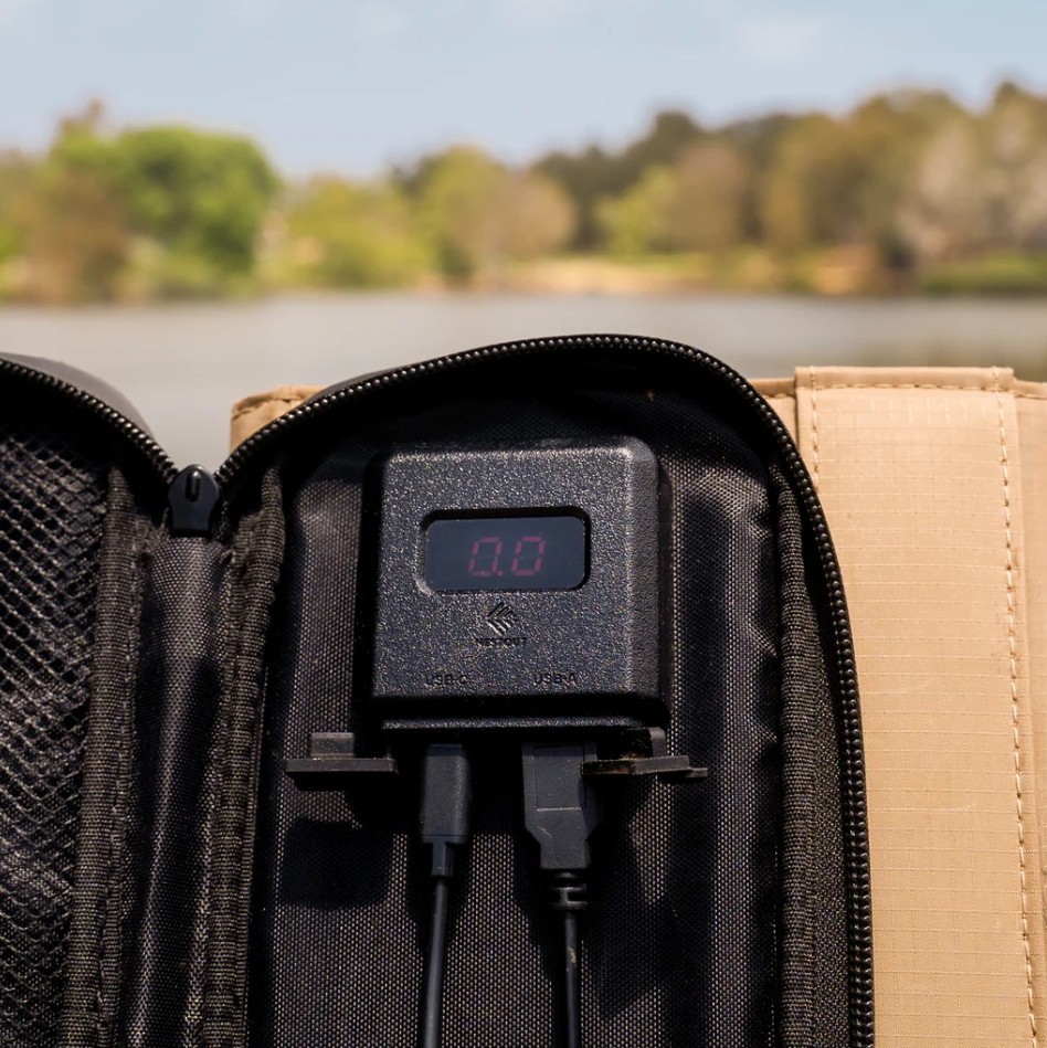 4 Panel Solar Charger V2-Capture power anywhere to charge your gear.